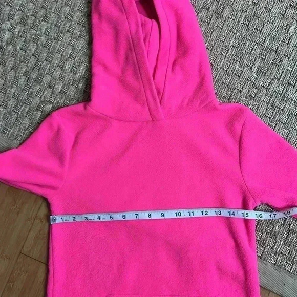 Dudley Stephens highland high low in pink vello fleece. Great condition size S - Picture 4 of 8